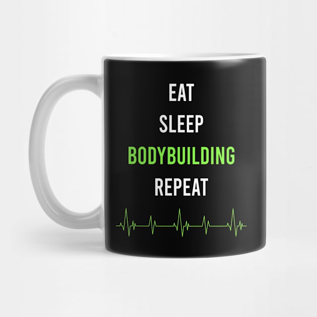 Eat Sleep Repeat Bodybuilding by symptomovertake
